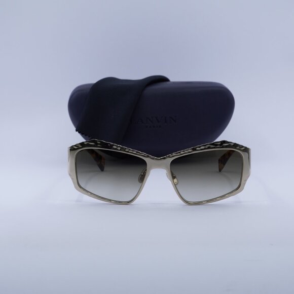 Final Price! Lanvin LNV109S 734 Gold/Khaki Sunglasses main image 8